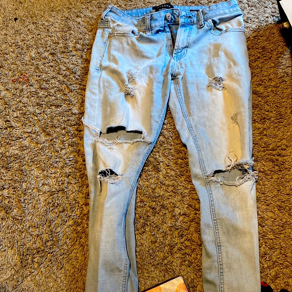 Pacsun ripped skinny jeans 30x32